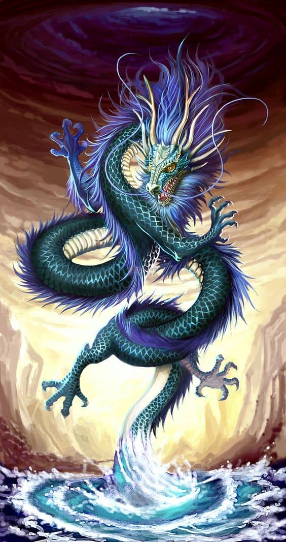 chinese dragon gods