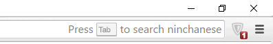 Use Tab to look up words in Ninchanese directly from your url bar!