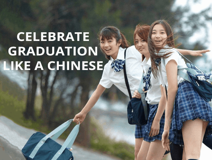 Celebrate Chinese graduation