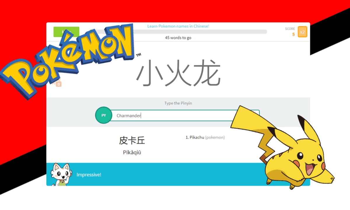 Learn Pokemon Names In Chinese Ninchanese